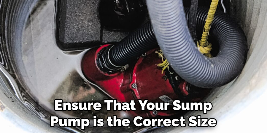 Ensure That Your Sump Pump is the Correct Size