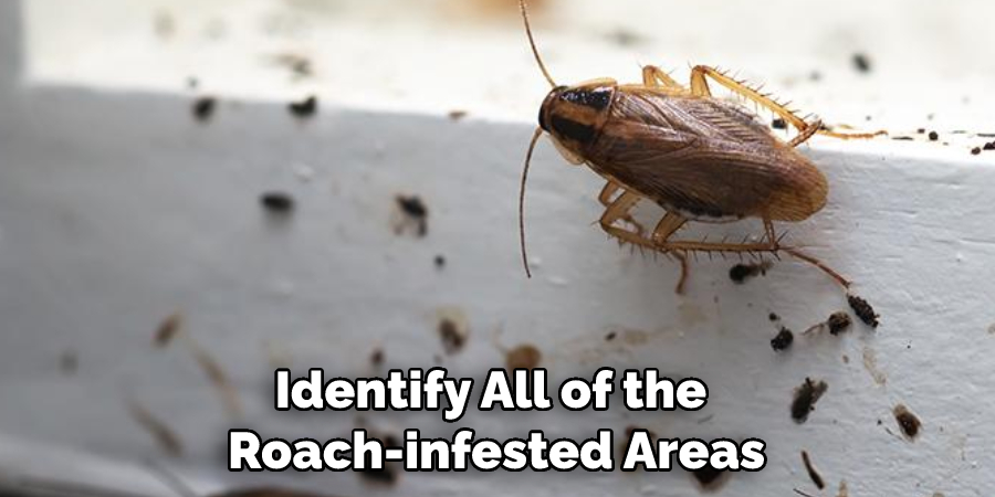 Identify All of the Roach-infested Areas