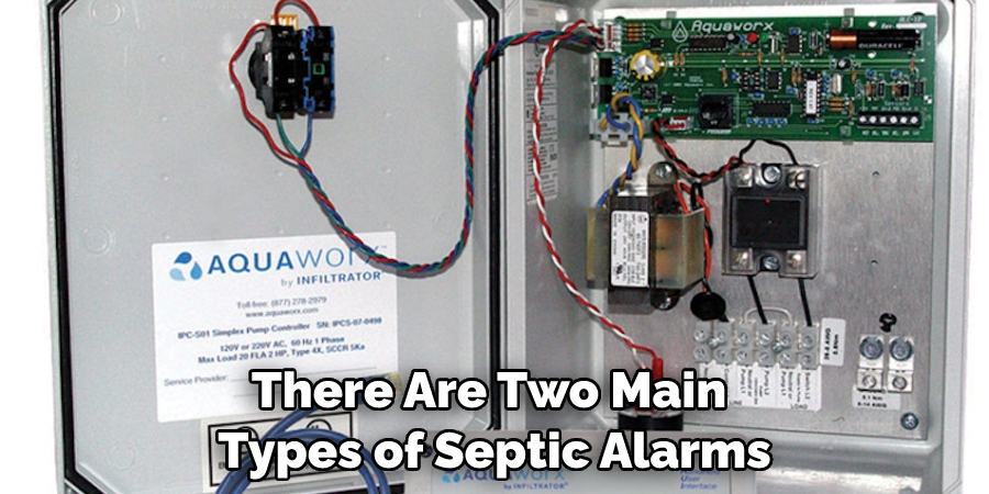 There Are Two Main Types of Septic Alarms