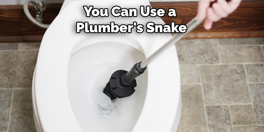 You Can Use a Plumber's Snake