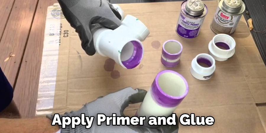 Apply Primer and Glue
