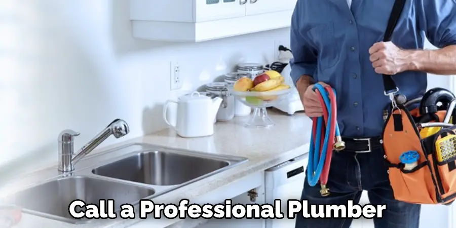 Call a Professional Plumber