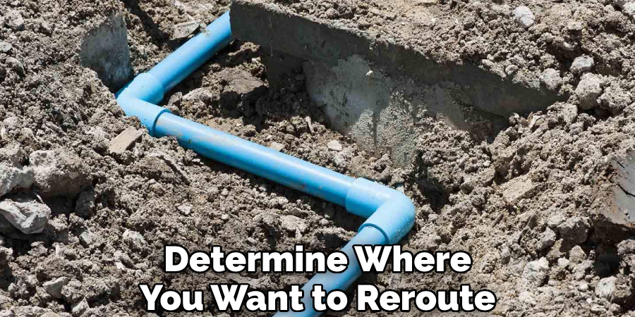Determine Where You Want to Reroute