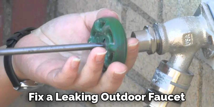 Fix a Leaking Outdoor Faucet