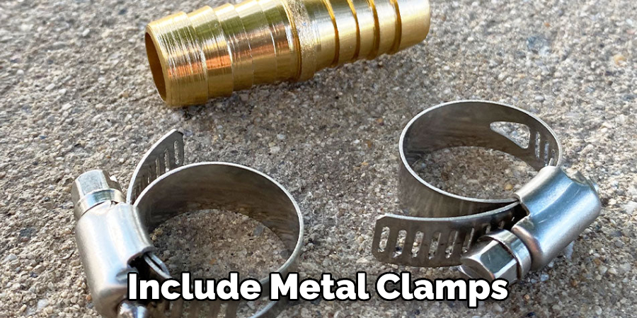 Include Metal Clamps