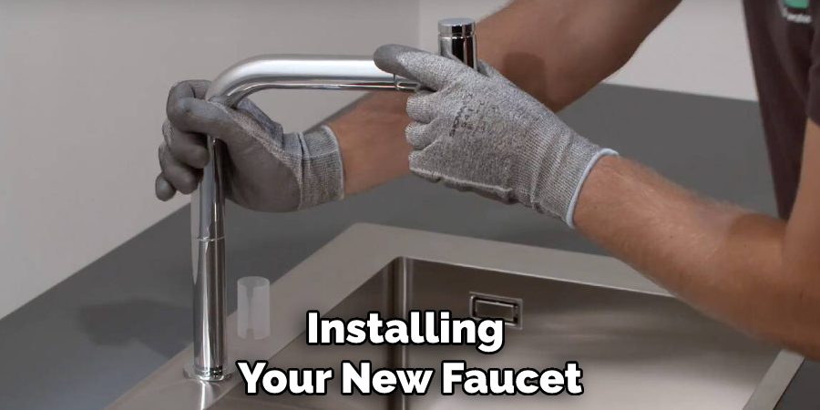 Installing Your New Faucet