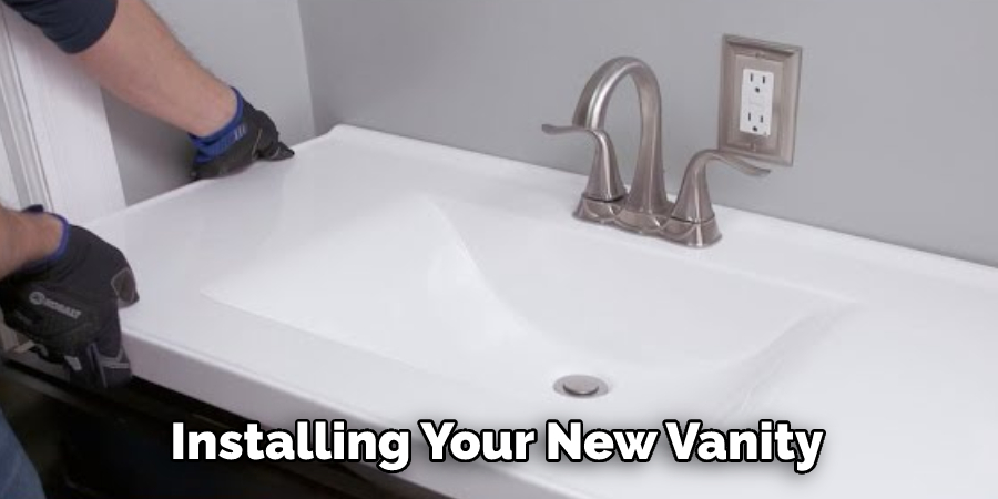 Installing Your New Vanity