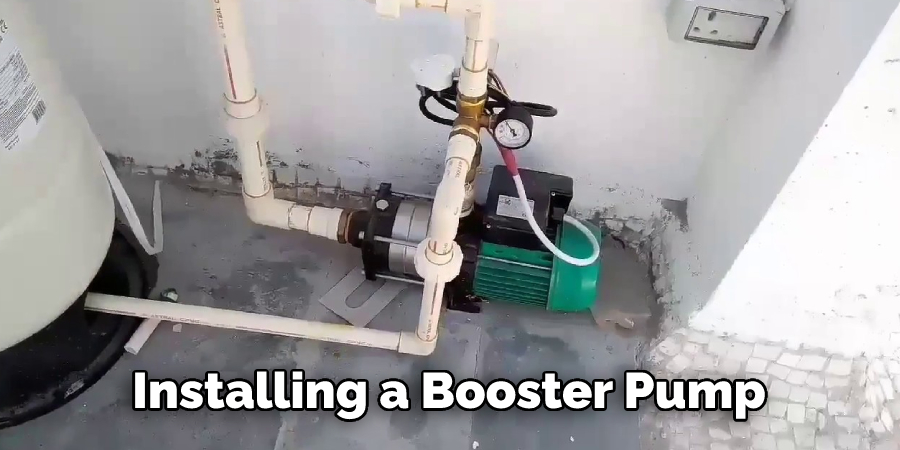 Installing a Booster Pump