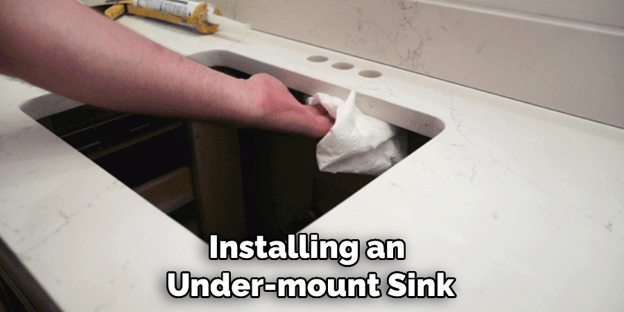 Installing an Under-mount Sink