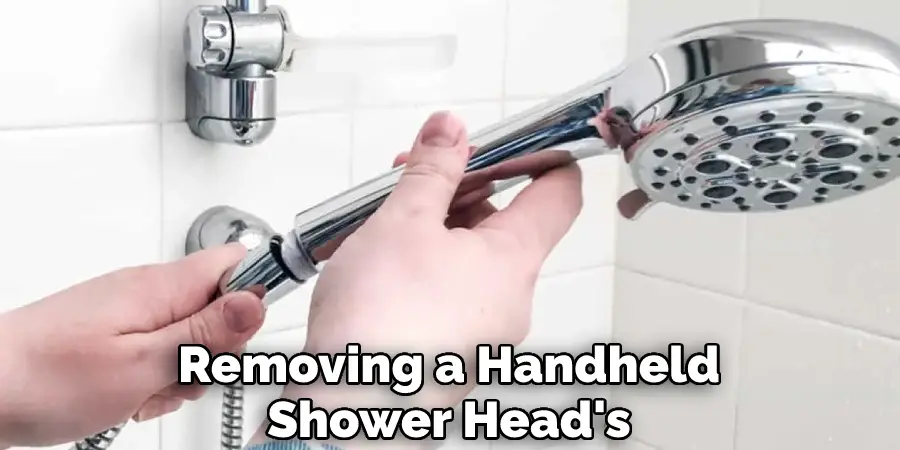 Removing a Handheld Shower Head's