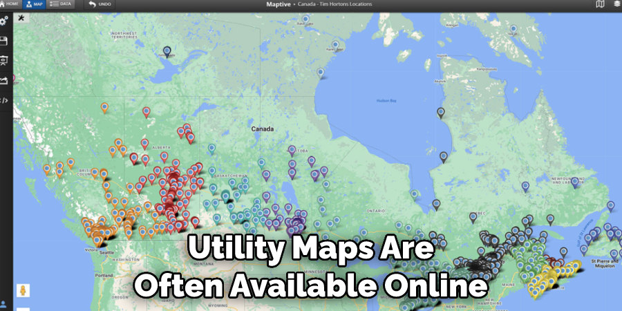 Utility Maps Are Often Available Online 