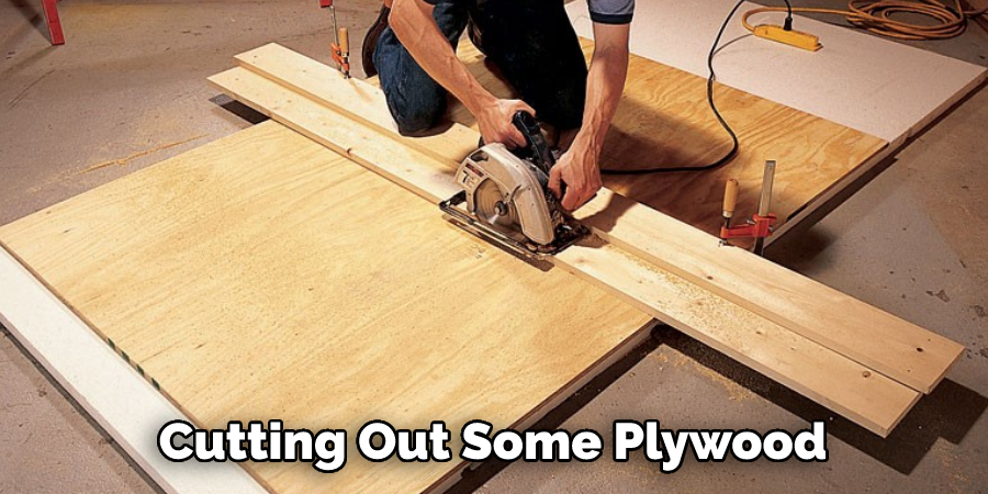 Cutting Out Some Plywood