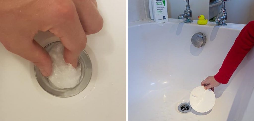 How to Plug a Bath without a Plug