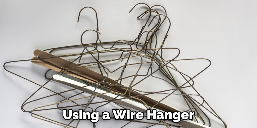 Using a Wire Hanger