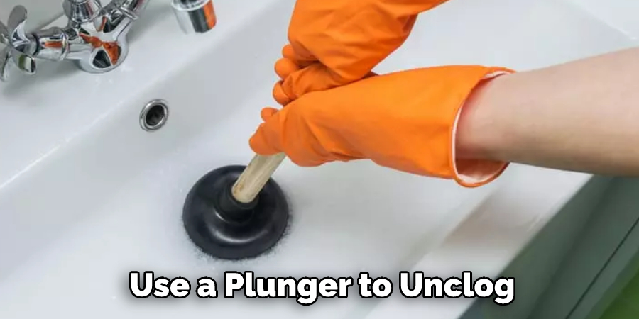 Use a Plunger to Unclog