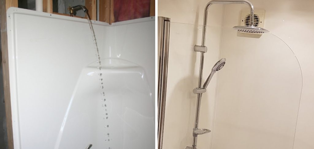 How to Fix Shower Rise