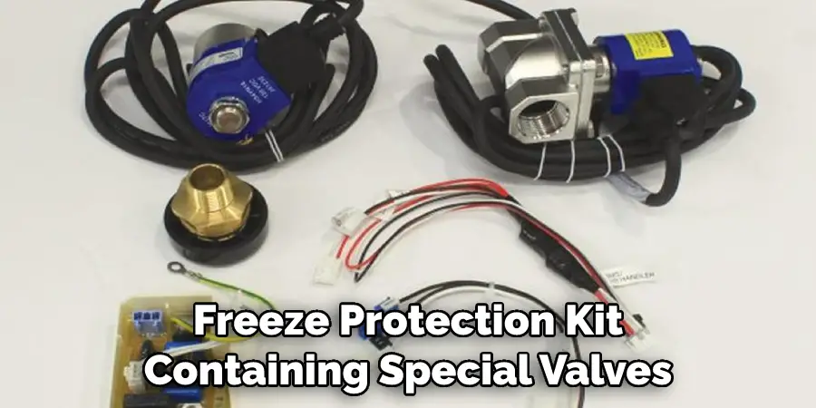 Freeze Protection Kit Containing Special Valves