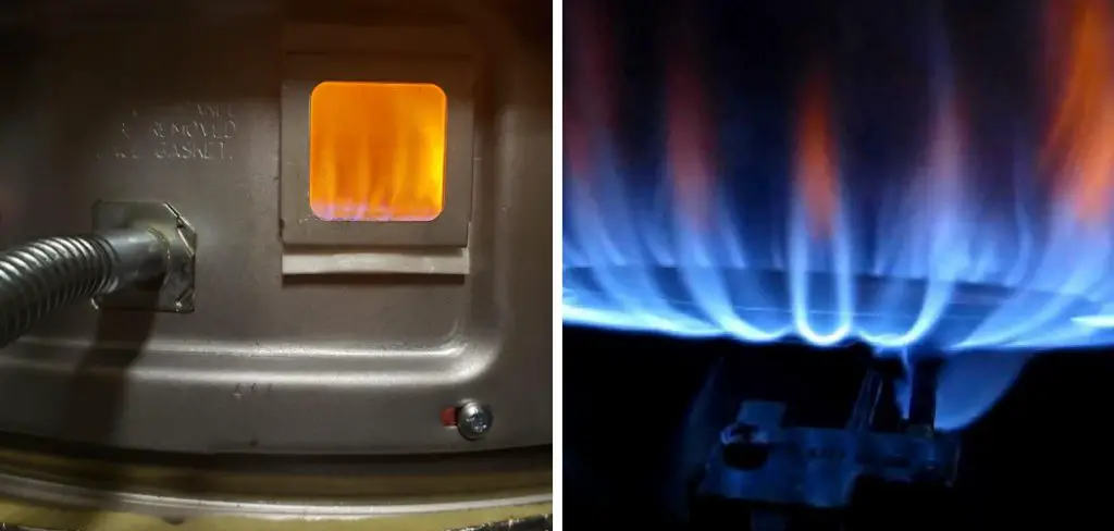 How to Fix Orange Flame on Water Heater