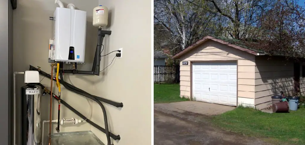 How to Hide Water Heater in Garage