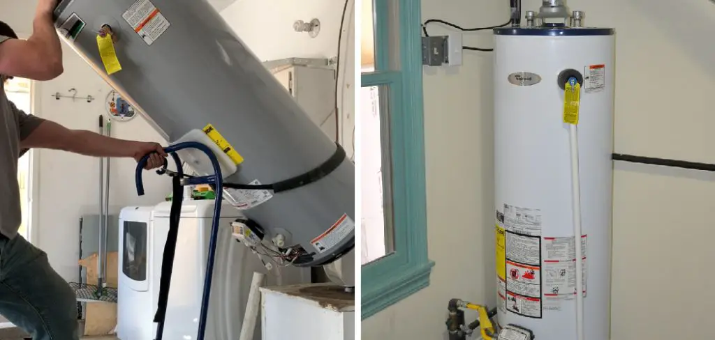 How to Lift a Water Heater