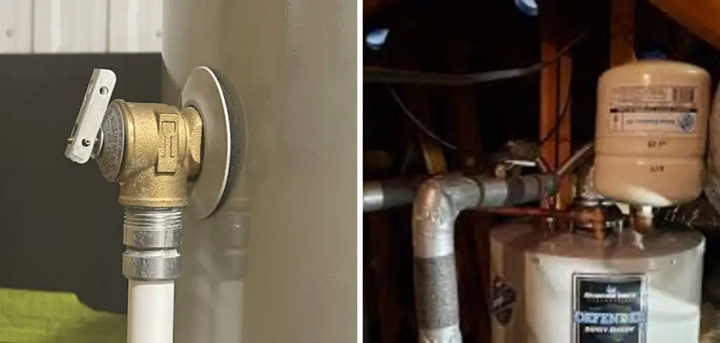 How to Release Pressure From Water Heater