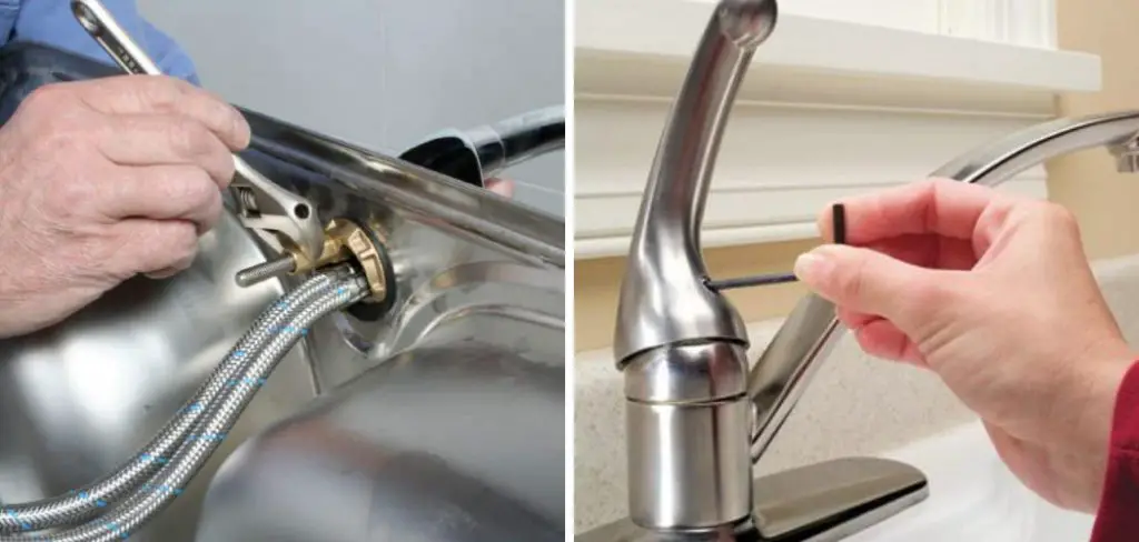 How to Tighten Moen Kitchen Faucet Base