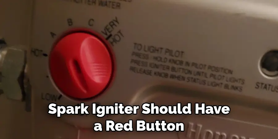 Spark Igniter Should Have a Red Button