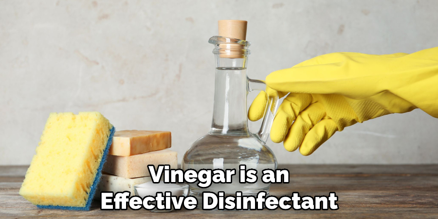 Vinegar is an Effective Disinfectant