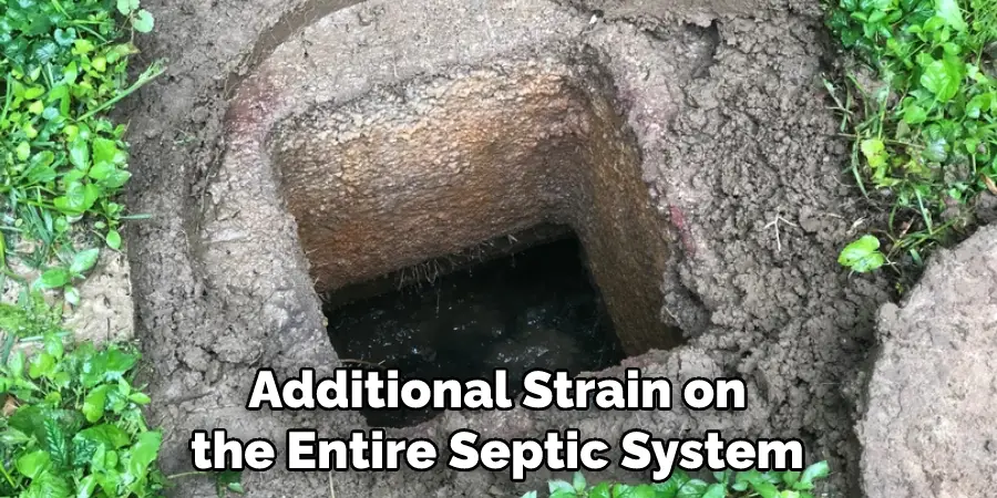 Additional Strain on the Entire Septic System