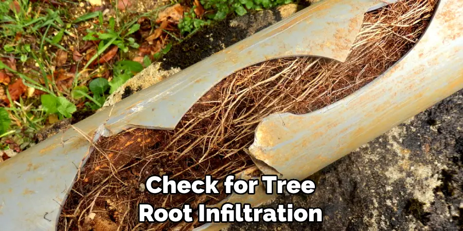 Check for Tree Root Infiltration