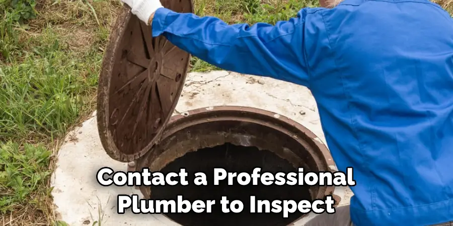 Contact a Professional Plumber to Inspect