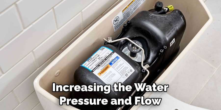Increasing the Water Pressure and Flow