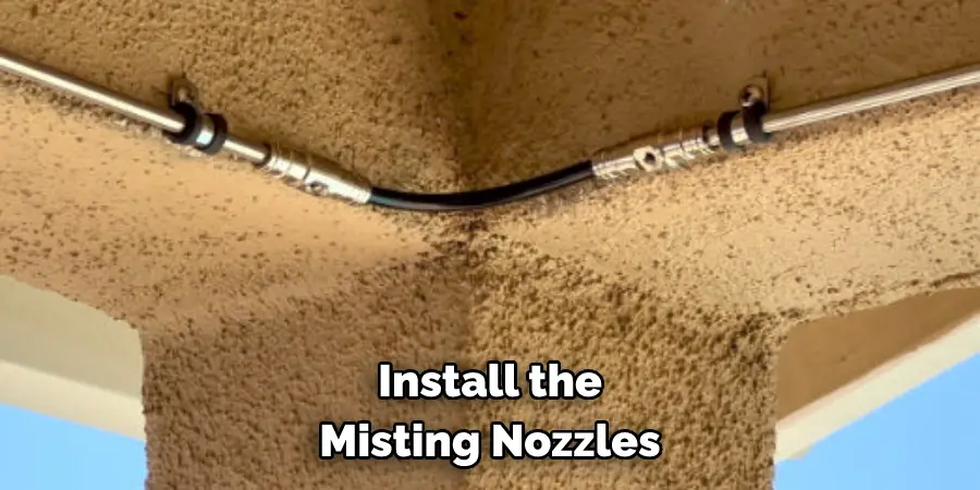 Install the Misting Nozzles