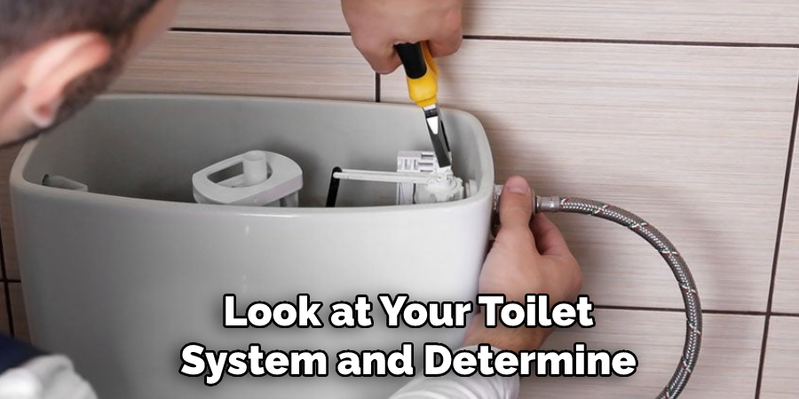 Look at Your Toilet System and Determine