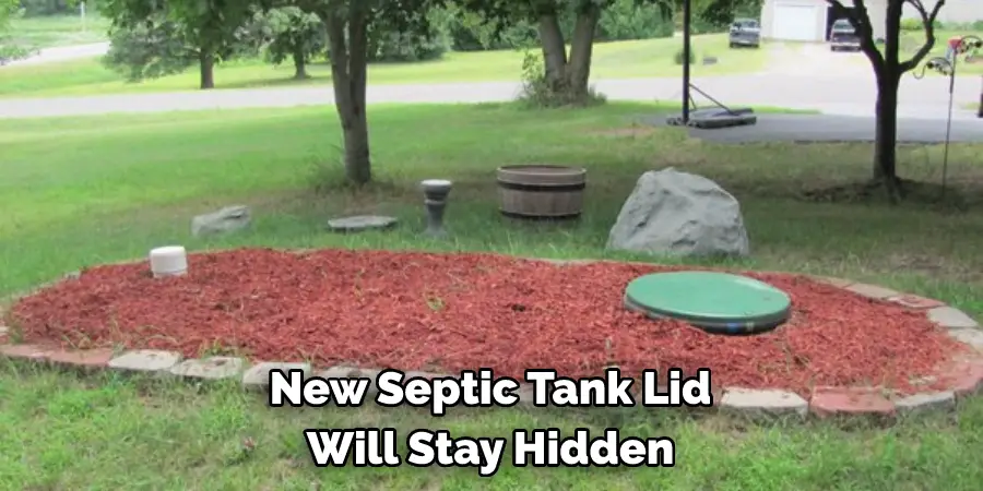 New Septic Tank Lid Will Stay Hidden