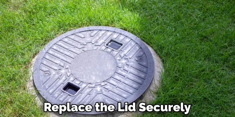 Replace the Lid Securely