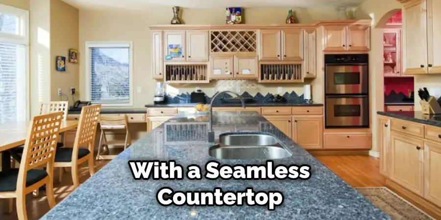 With a Seamless Countertop