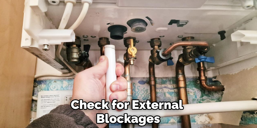 Check for External Blockages