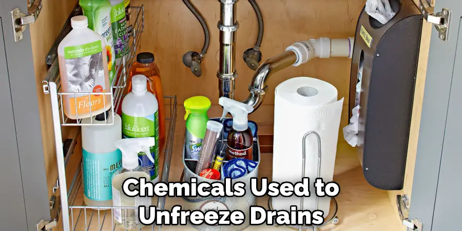 Chemicals Used to Unfreeze Drains