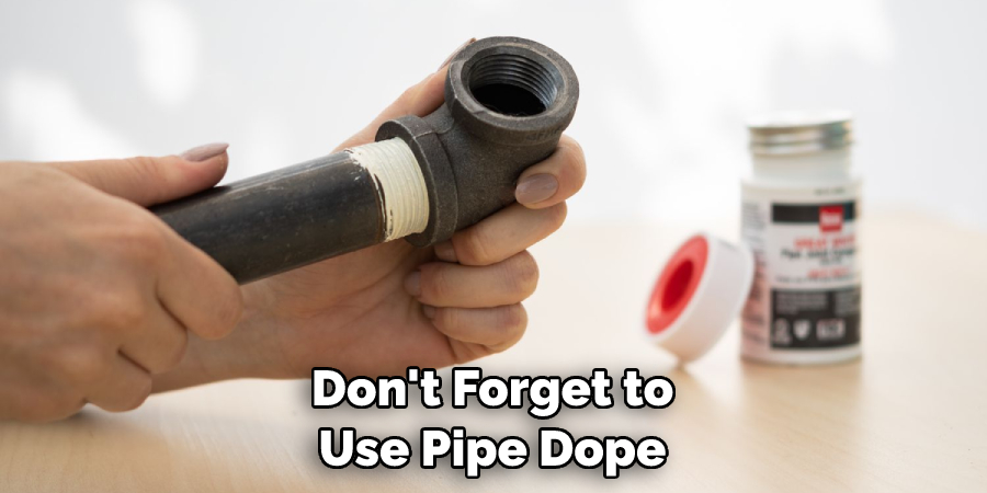 Don't Forget to Use Pipe Dope