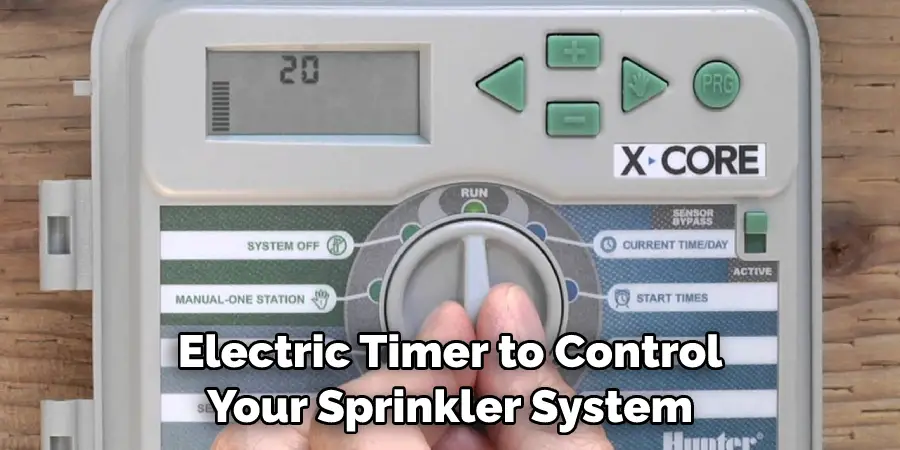 Electric Timer to Control Your Sprinkler System