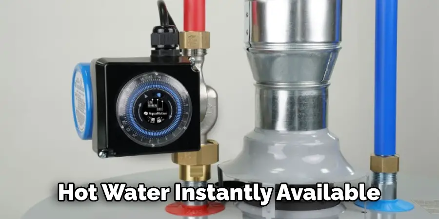 Hot Water Instantly Available