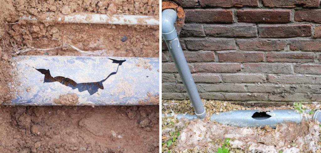 How to Determine a Leak in Sewer Pipe in Yard