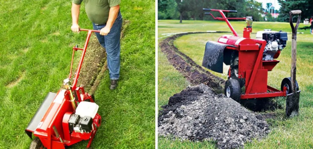 How to Dig Trench for Sprinkler System