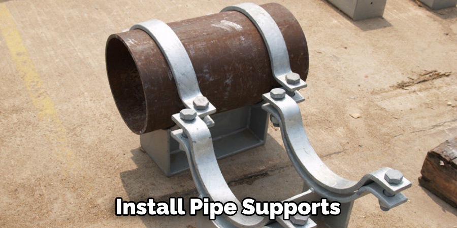 Install Pipe Supports