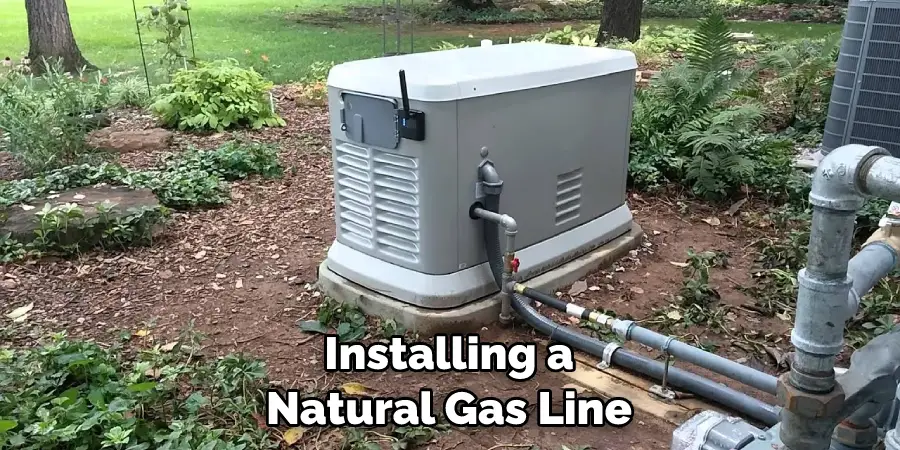Installing a Natural Gas Line