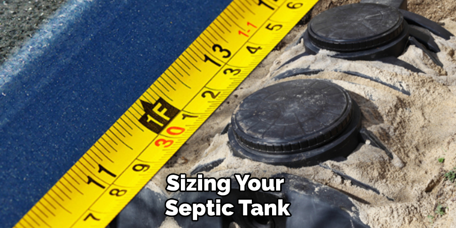 Sizing Your Septic Tank
