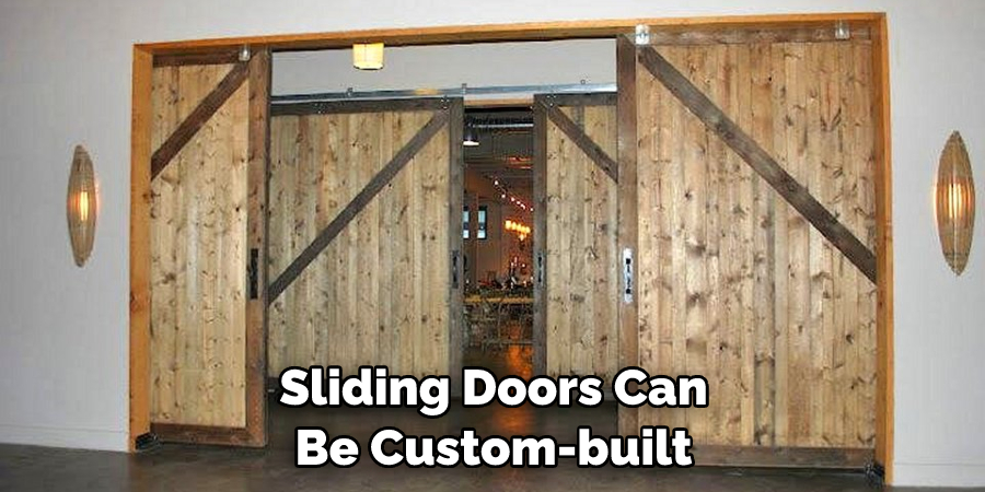 Sliding Doors Can Be Custom-built