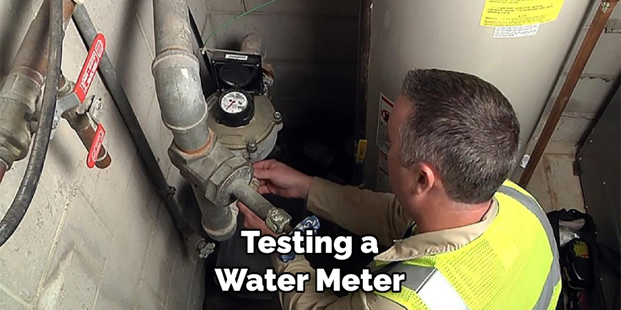 Testing a Water Meter
