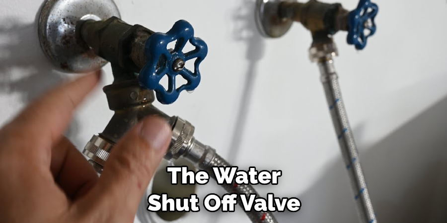 The Water Shut Off Valve